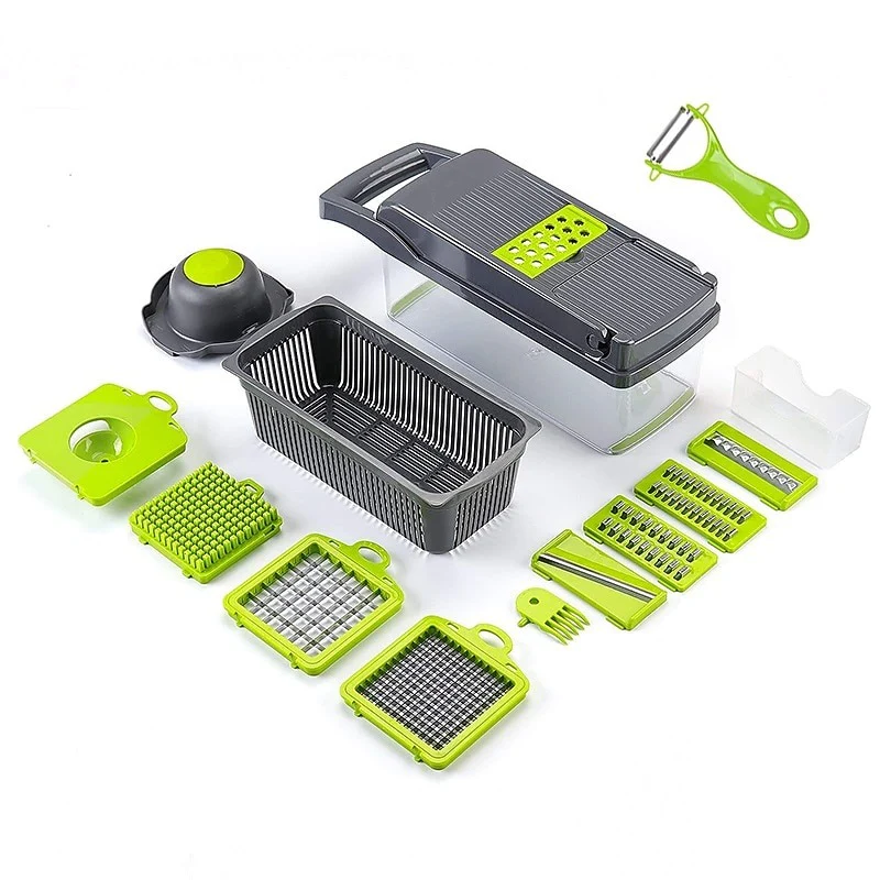16-in-1 Safe Grip Vegetable Chopper - Image 5