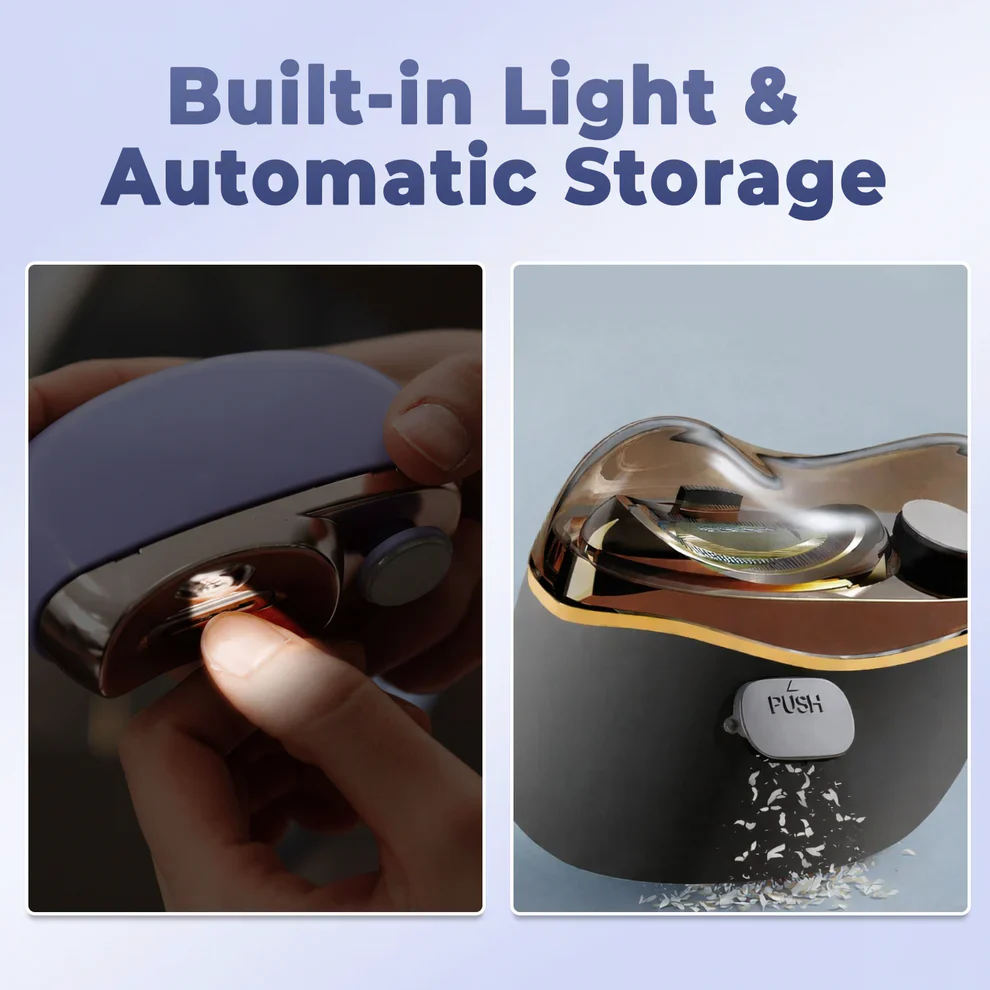 2026 Upgraded 2-in-1 Electric Nail Clipper & Polisher - Image 7
