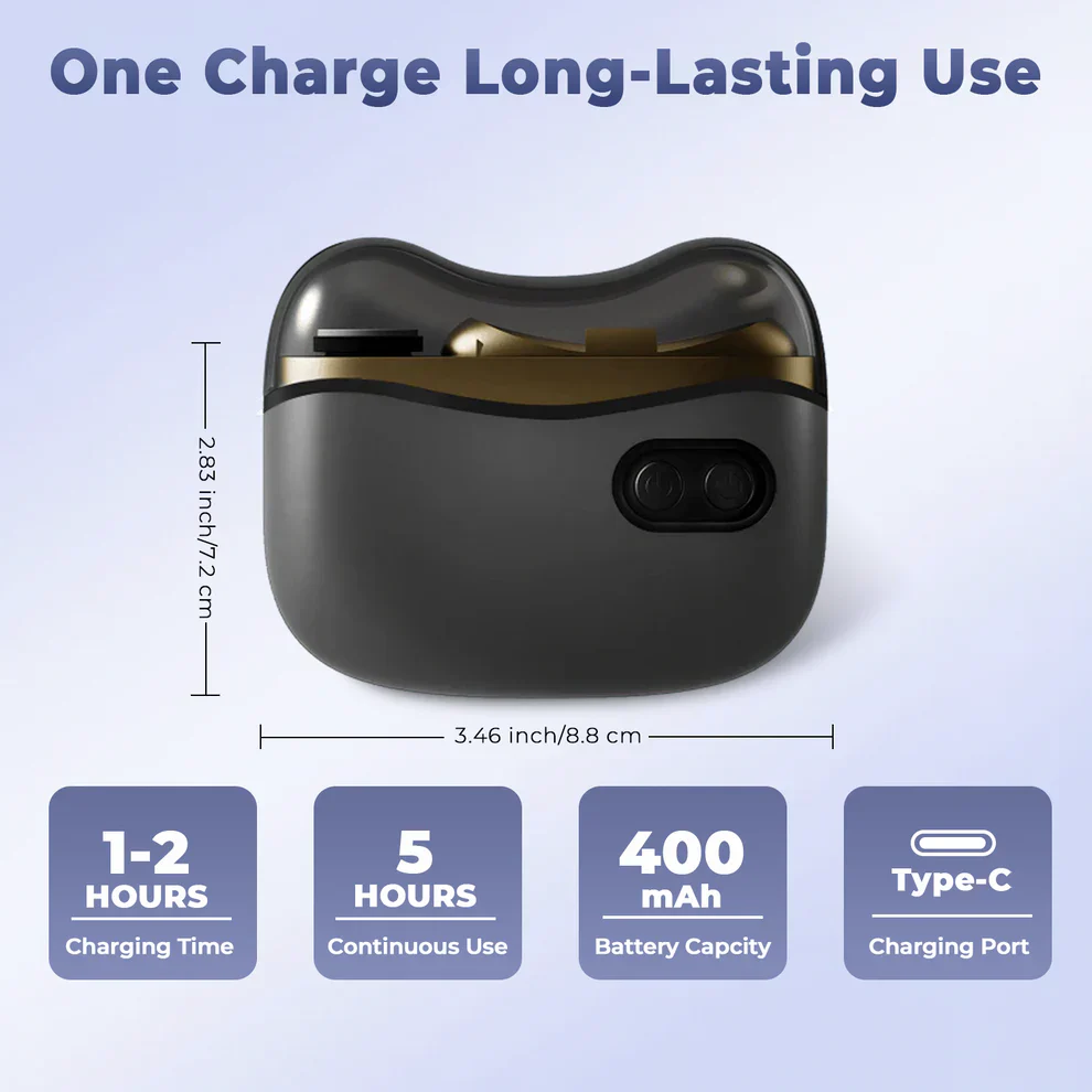 2026 Upgraded 2-in-1 Electric Nail Clipper & Polisher - Image 9
