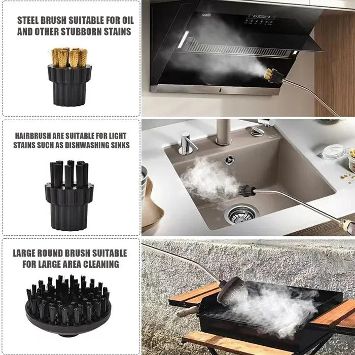 2500W High Pressure Steam Cleaner with Gloves - Image 4
