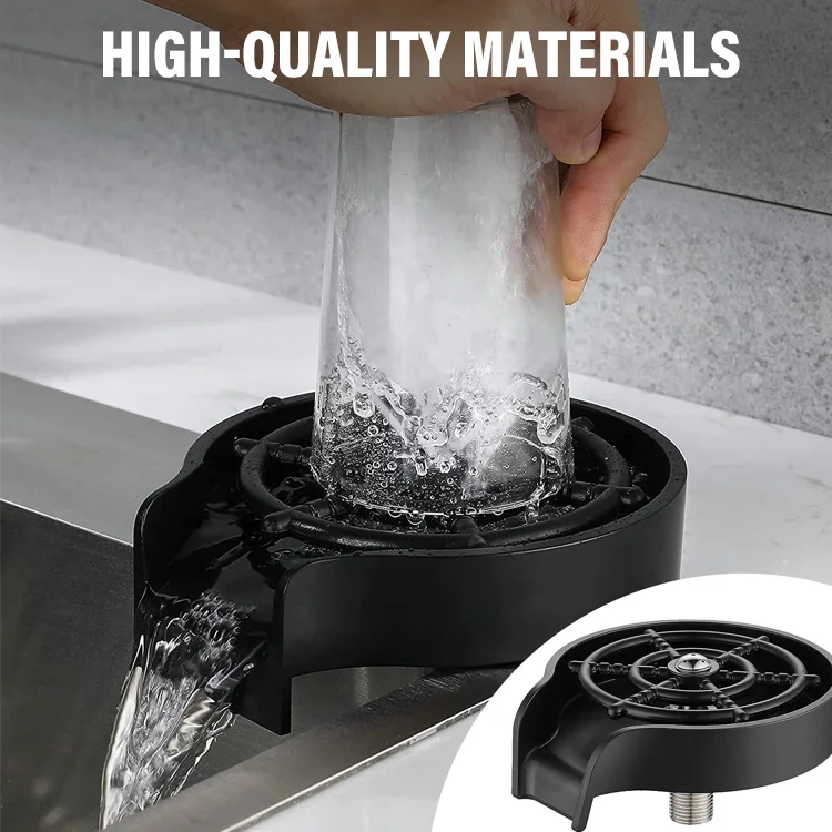 360° Rotating High-Pressure Cup Rinser for Kitchen Sinks - Effortlessly Blasts Away Residue in Seconds - Image 4