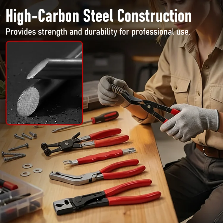 5-in-1 Automotive Trim & Hose Removal Pliers Set - Image 2