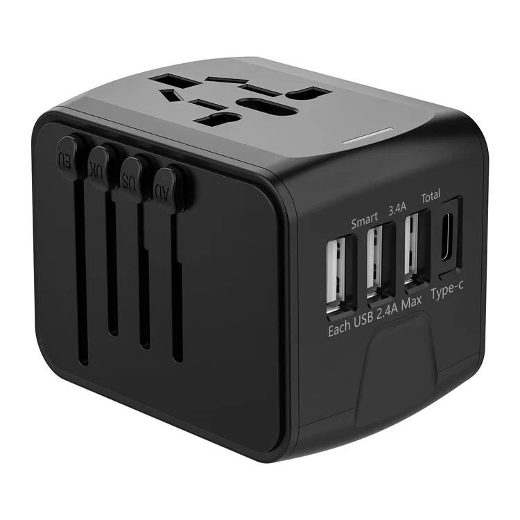 5-Port Universal Travel Adapter For 150+ Countries - Image 5