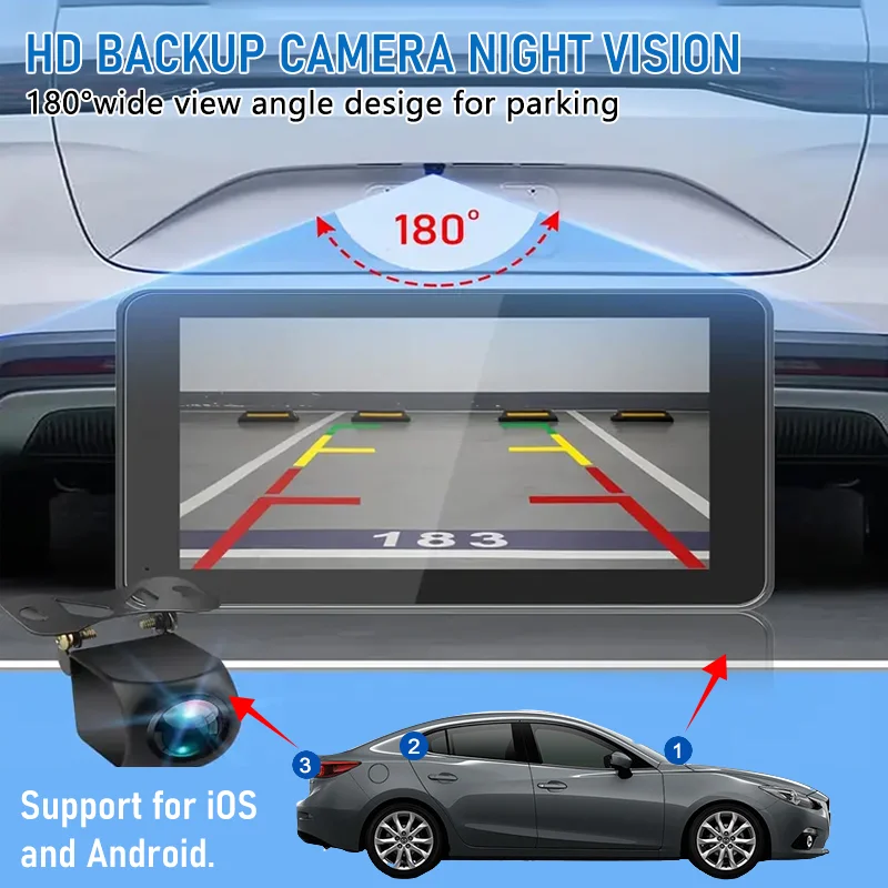 DriveMate™ – Upgrade Any Car with Wireless CarPlay (7″ Display) - Image 3