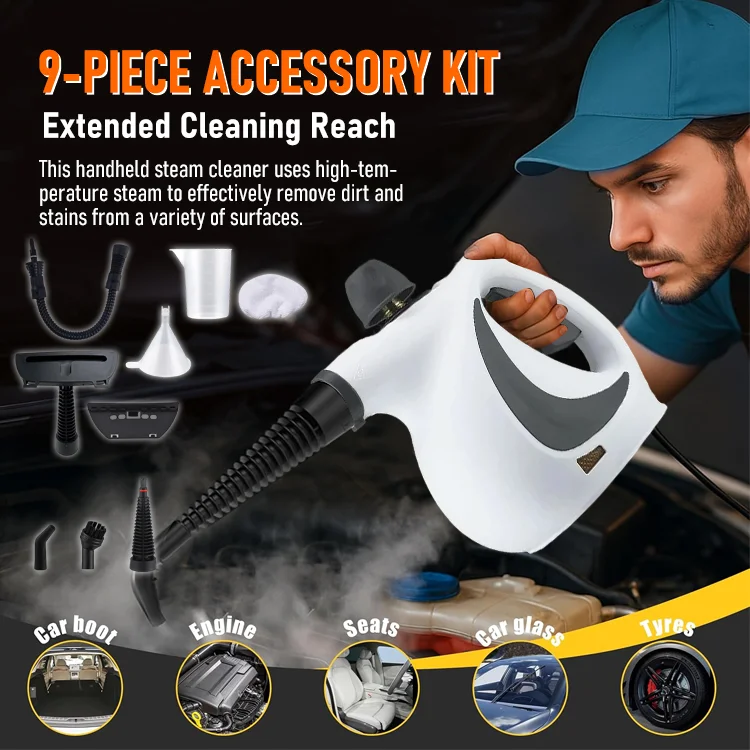 9-in-1 High-Pressure Steam Cleaner - Image 4