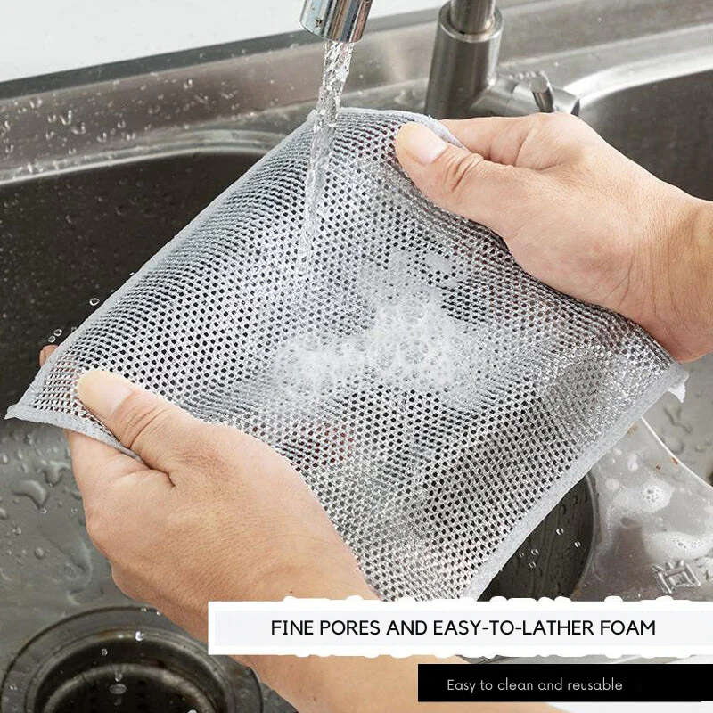 Anti-scratch cloth for gentle and effective cleaning (X3) - Image 4
