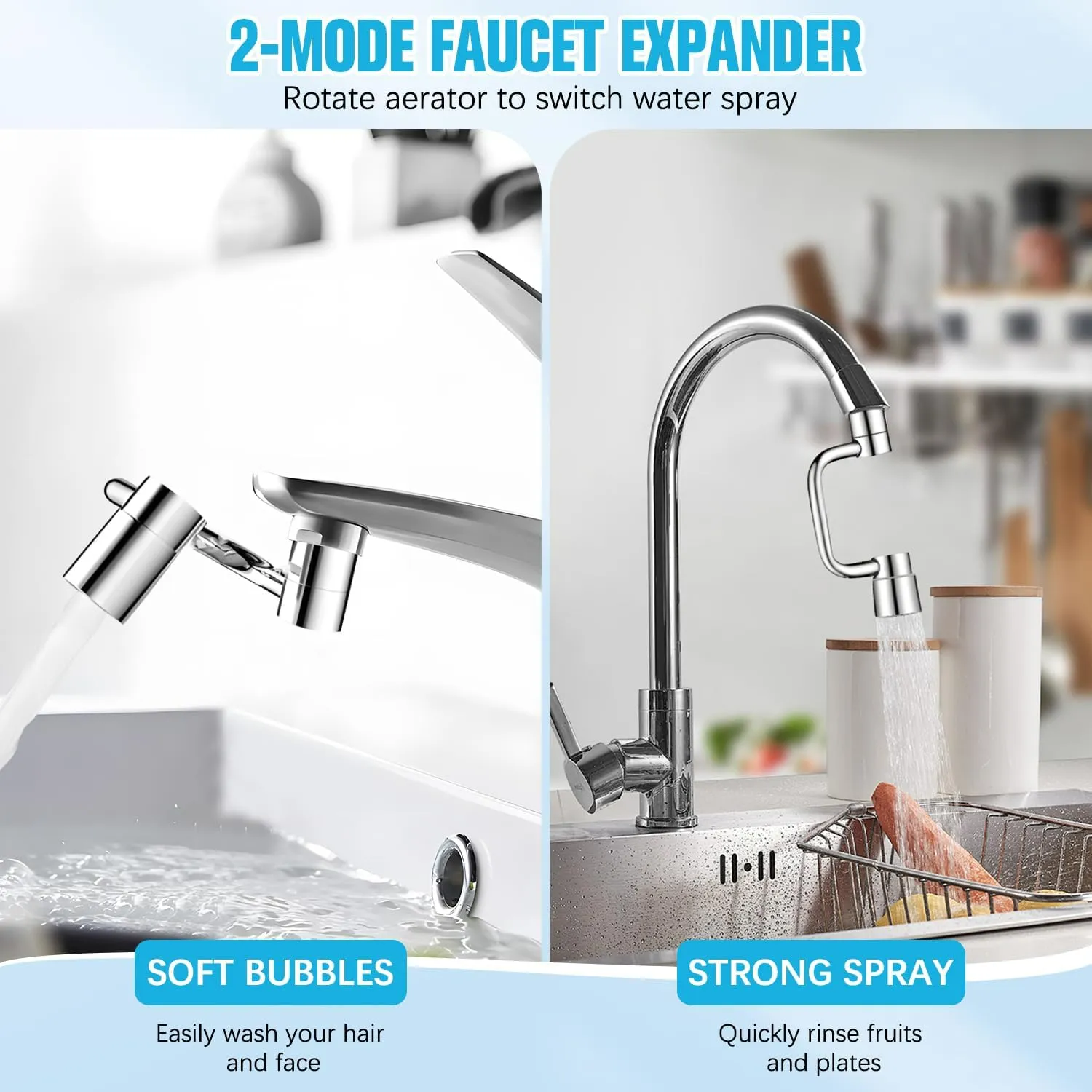 AquaPivot - 1080° Rotating Faucet Extension - Image 3