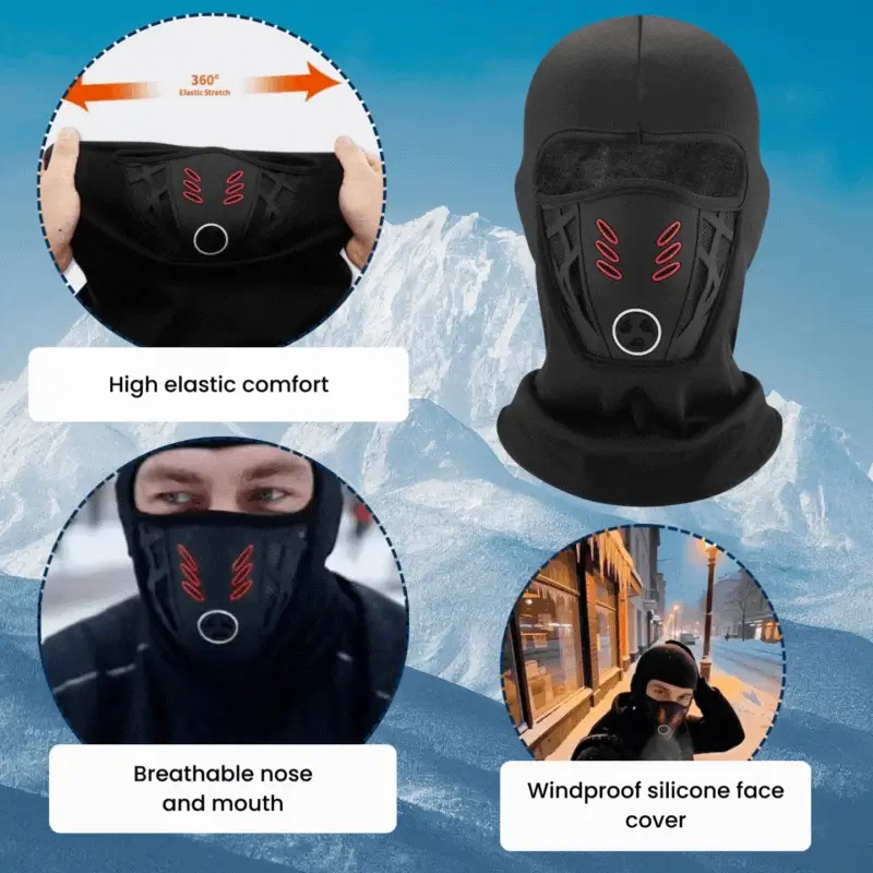 Winter Comfort™ Breathable Full Face Winter Mask - Image 3