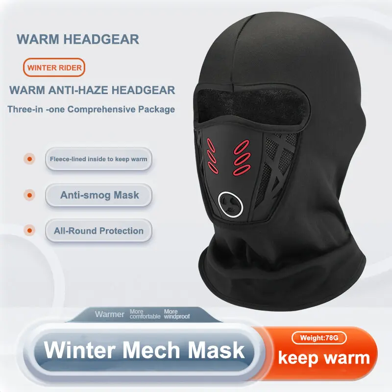 Winter Comfort™ Breathable Full Face Winter Mask - Image 4