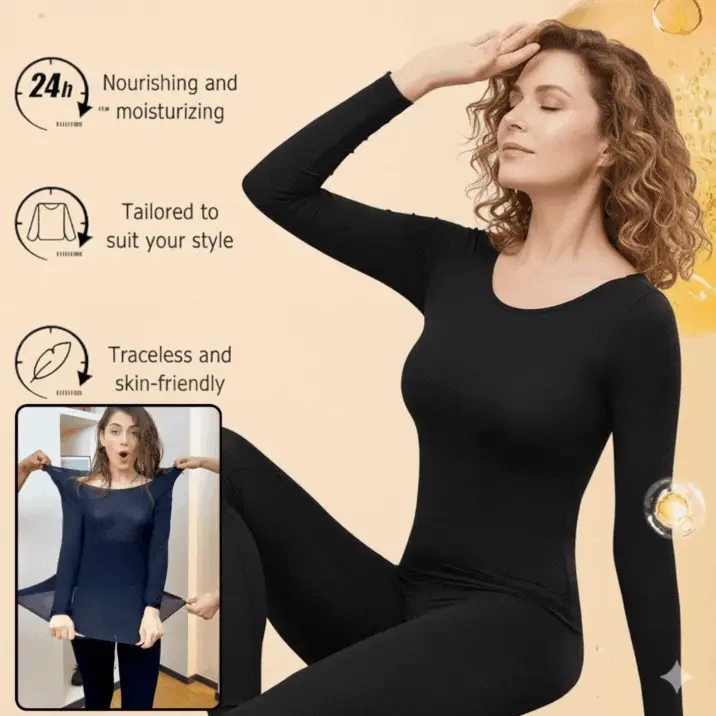 BreezeWear - Ultra-Thin Hyaluronic Thermal Set With Advanced Antimicrobial Protection