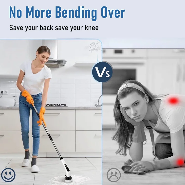 CleanWhirl - 9-in-1 Electric Cleaning Brush - Image 2