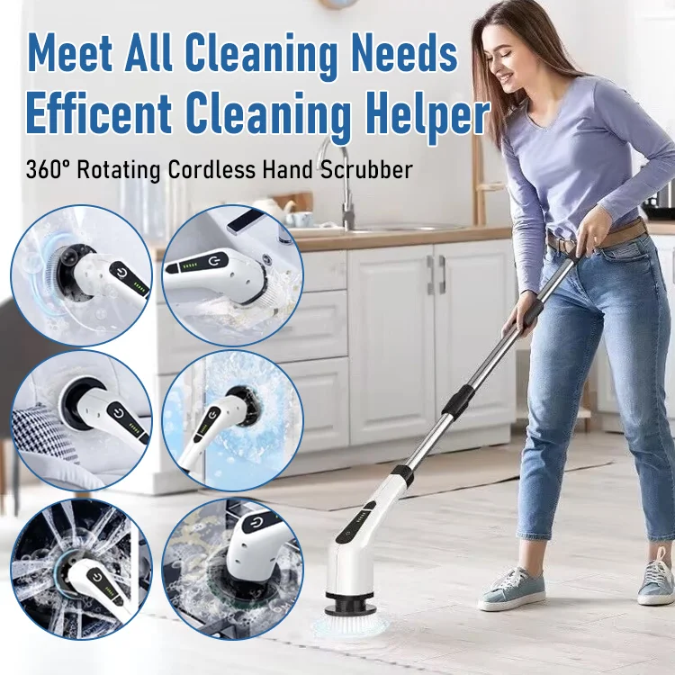 CleanWhirl - 9-in-1 Electric Cleaning Brush - Image 4