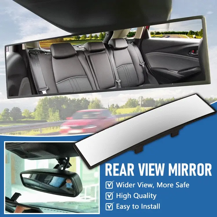 ClearView Clip-On Anti-Glare Rearview Mirror