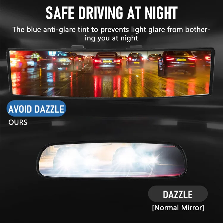 ClearView Clip-On Anti-Glare Rearview Mirror - Image 3