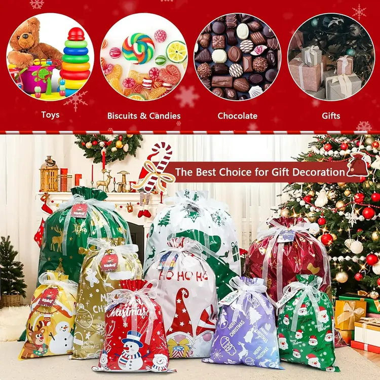 Deluxe Christmas Gift Bag Set - Image 7