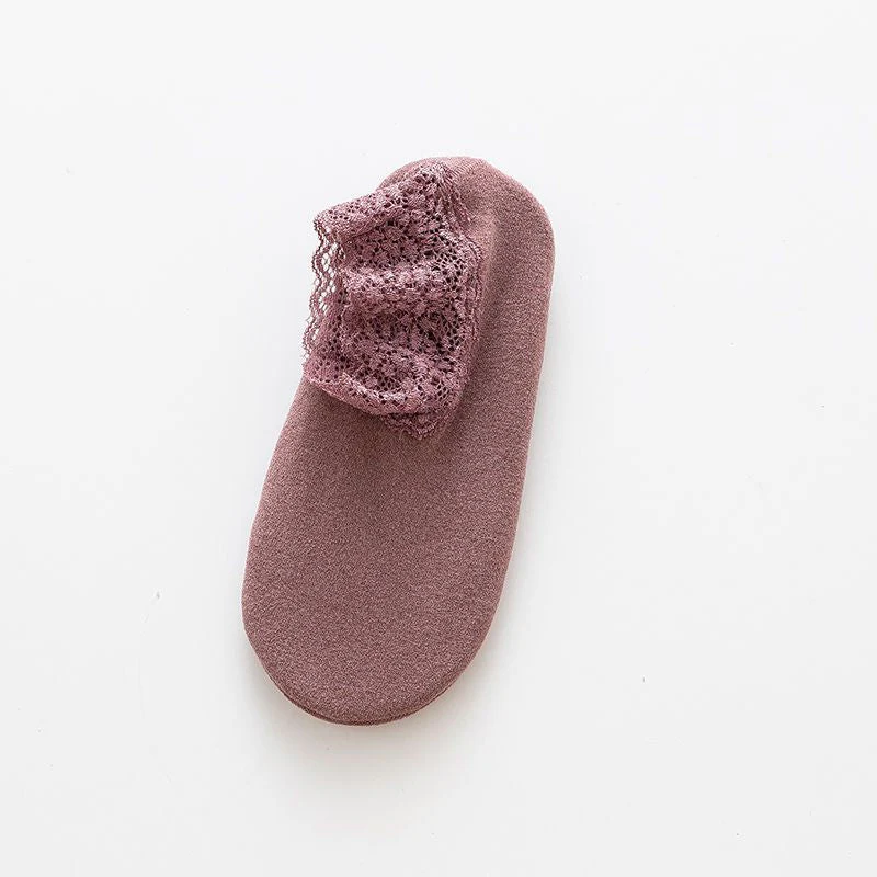 Stay Warm in Style – Fleece Lace Socks for Cold Days ❄️ - Image 13