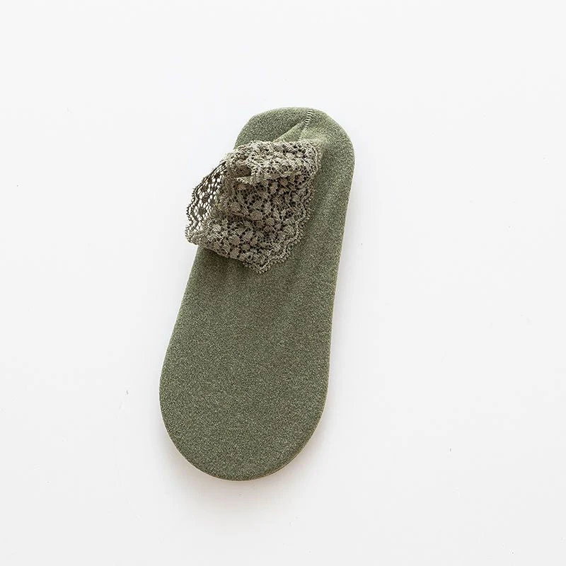 Stay Warm in Style – Fleece Lace Socks for Cold Days ❄️ - Image 14