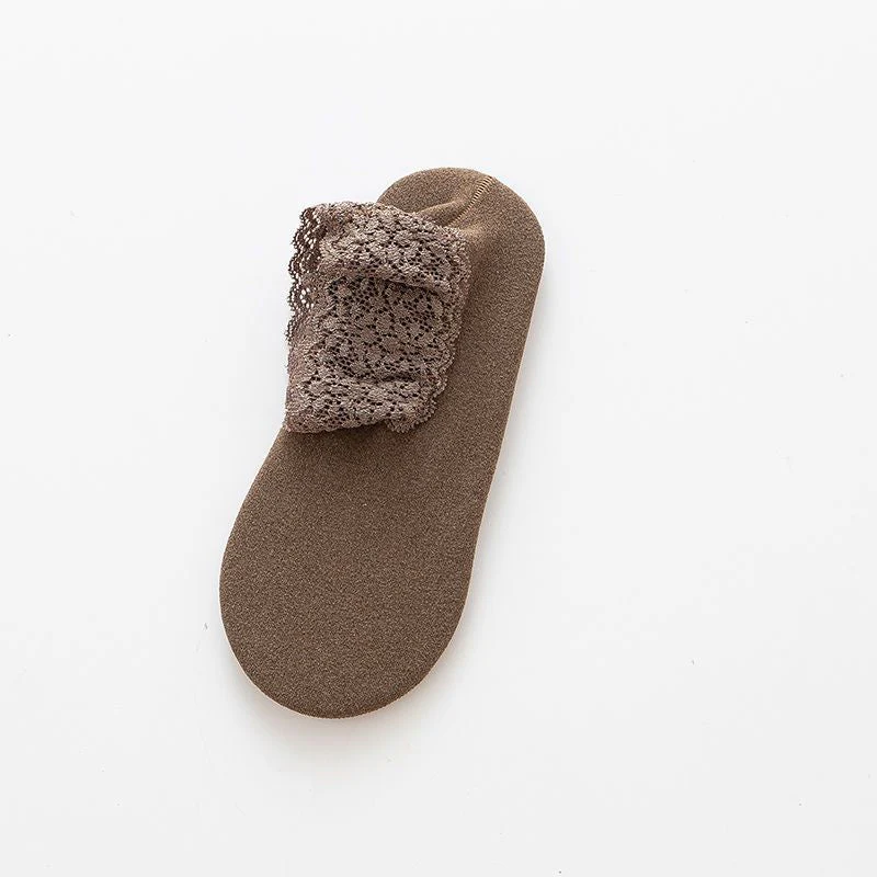 Stay Warm in Style – Fleece Lace Socks for Cold Days ❄️ - Image 15