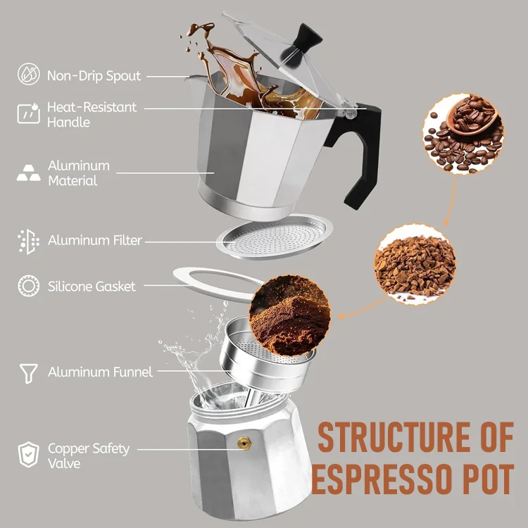 ☕ Espresso Stovetop Coffee Maker - Image 2