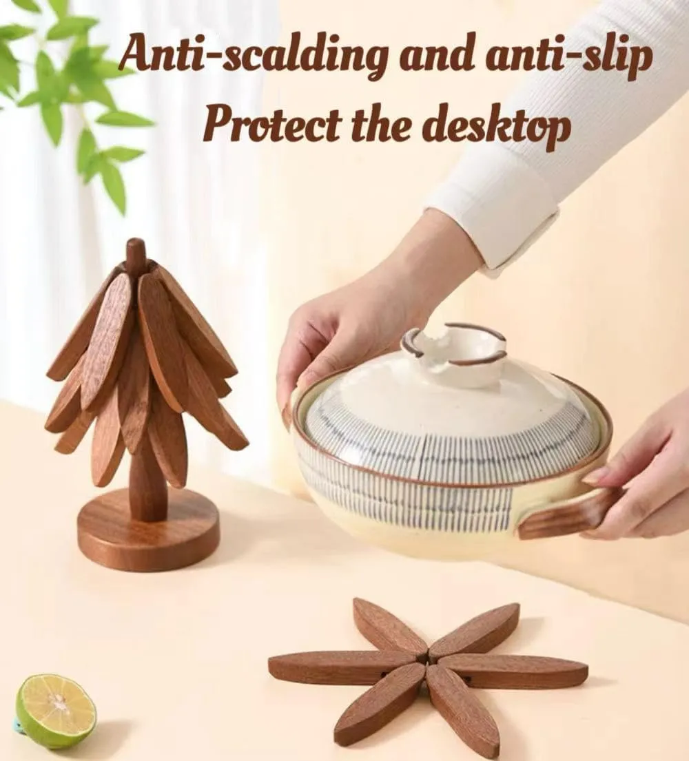 🌲Evergreen Tree Trivet Set - Image 3