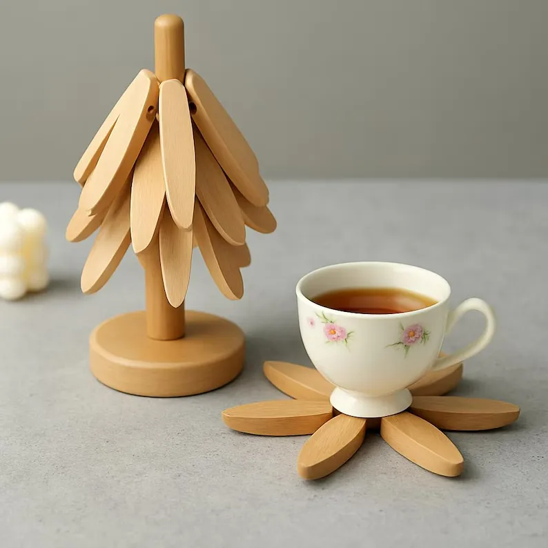🌲Evergreen Tree Trivet Set - Image 5