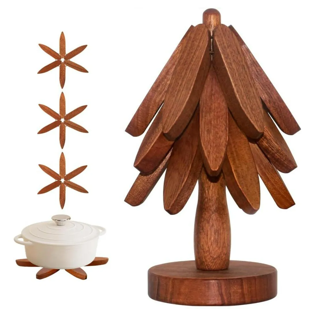 🌲Evergreen Tree Trivet Set - Image 8