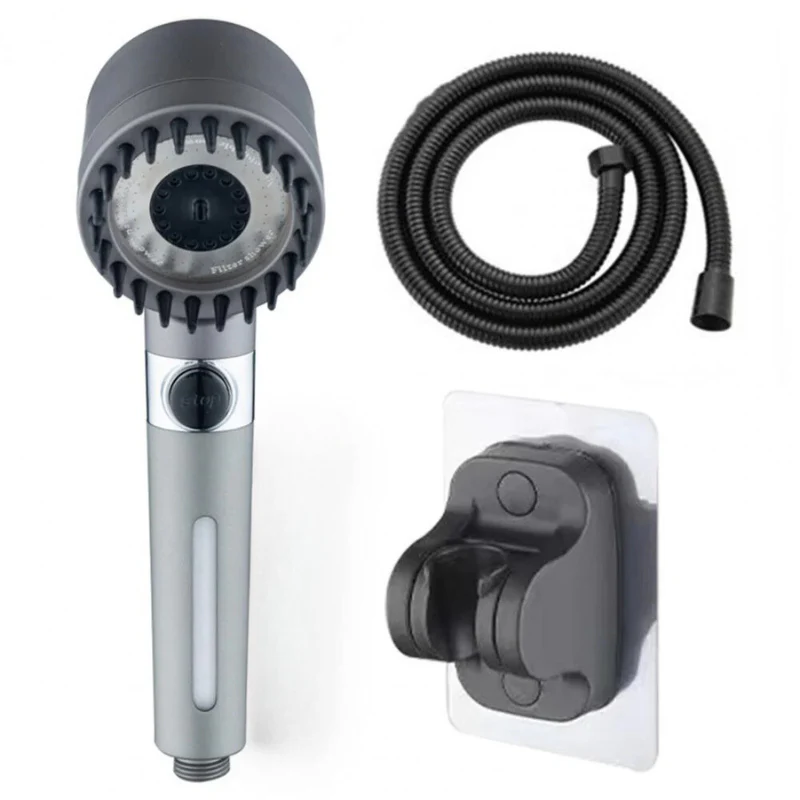Shower head with massage for instant relaxation - Image 2