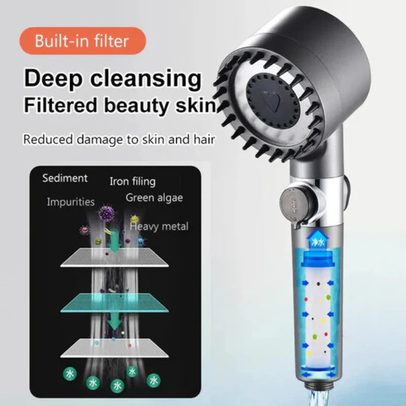 Shower head with massage for instant relaxation - Image 7