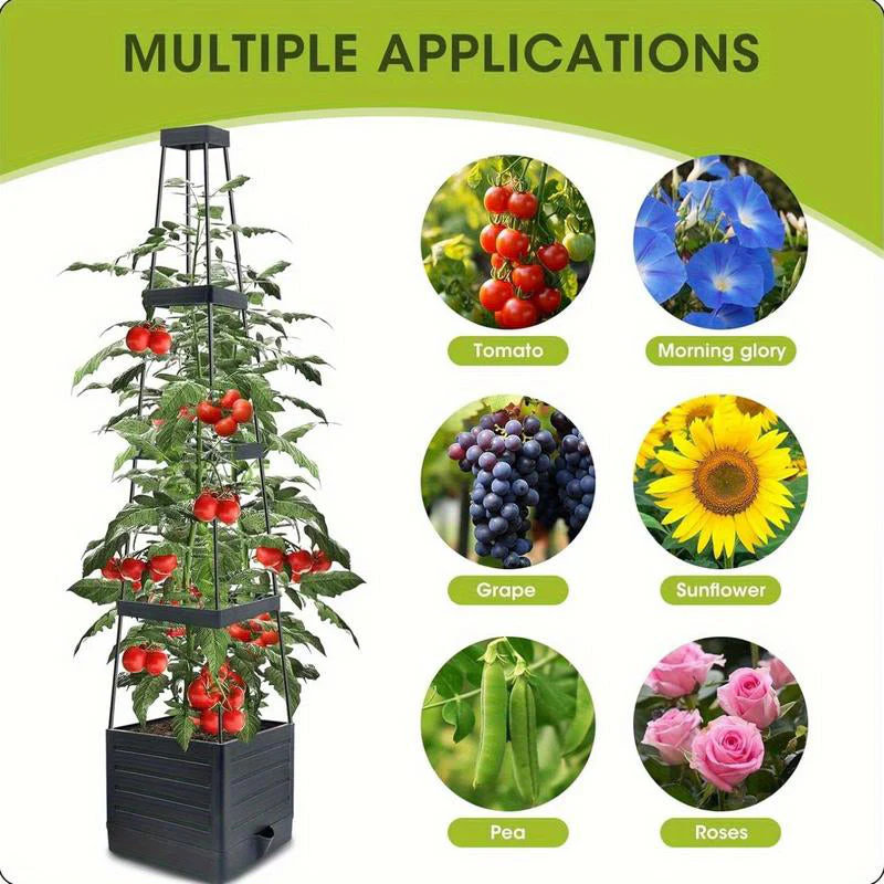 4-Tier Vertical Garden Tower Planter - Image 6