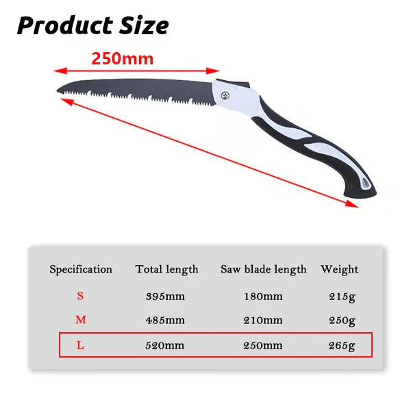 Pro-Grade Folding Saw with German SK5 Steel Blade - Image 10