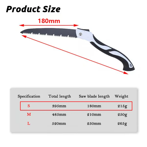 Pro-Grade Folding Saw with German SK5 Steel Blade - Image 8