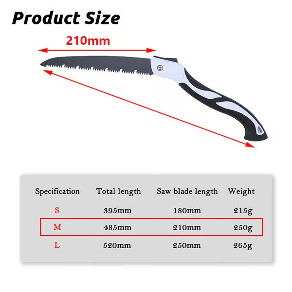 Pro-Grade Folding Saw with German SK5 Steel Blade - Image 9