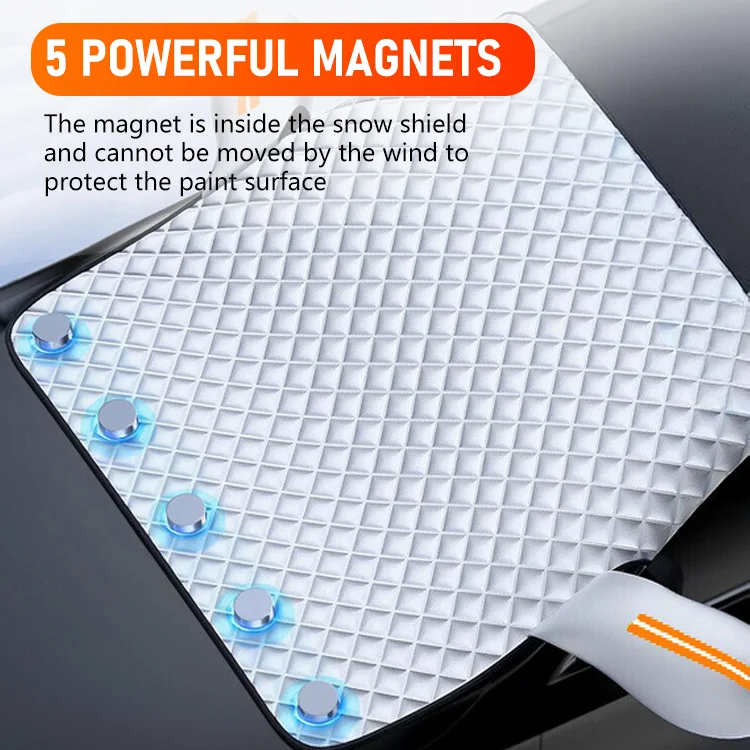 GlacierGuard Magnetic Windshield Snow Cover - Image 2