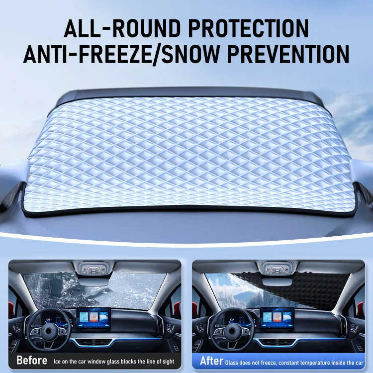 GlacierGuard Magnetic Windshield Snow Cover - Image 3