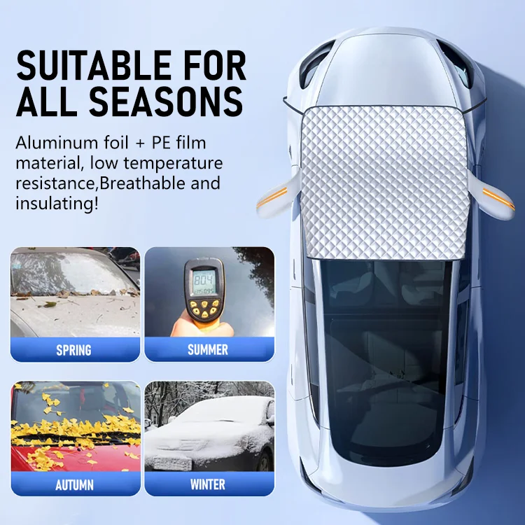 GlacierGuard Magnetic Windshield Snow Cover - Image 4
