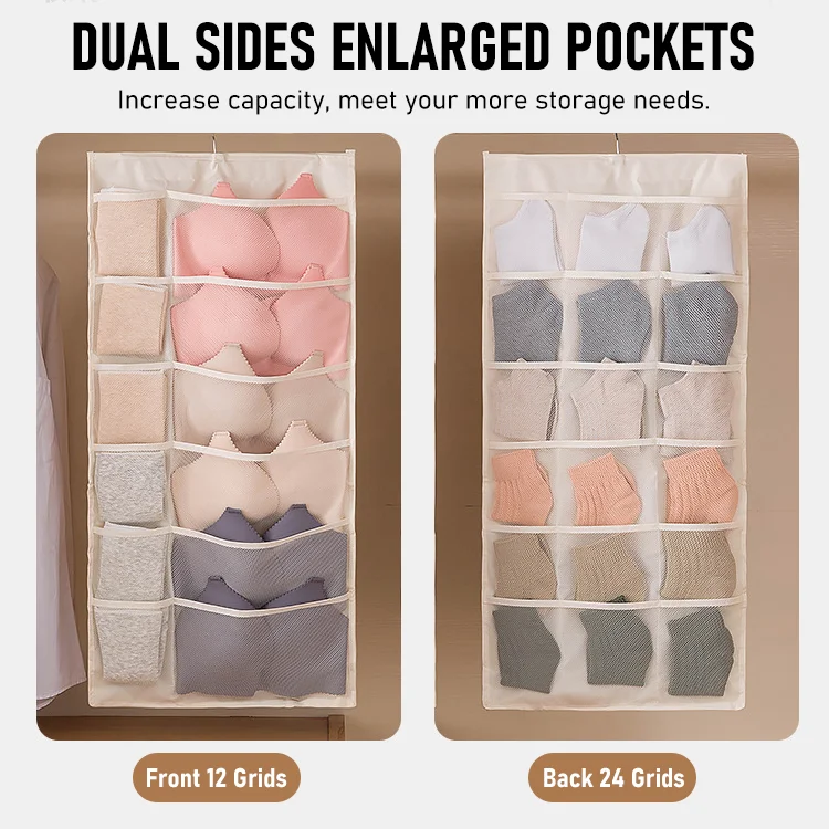 Hanging Underwear Organizer — One Pocket Per Item, No More Mess - Image 3