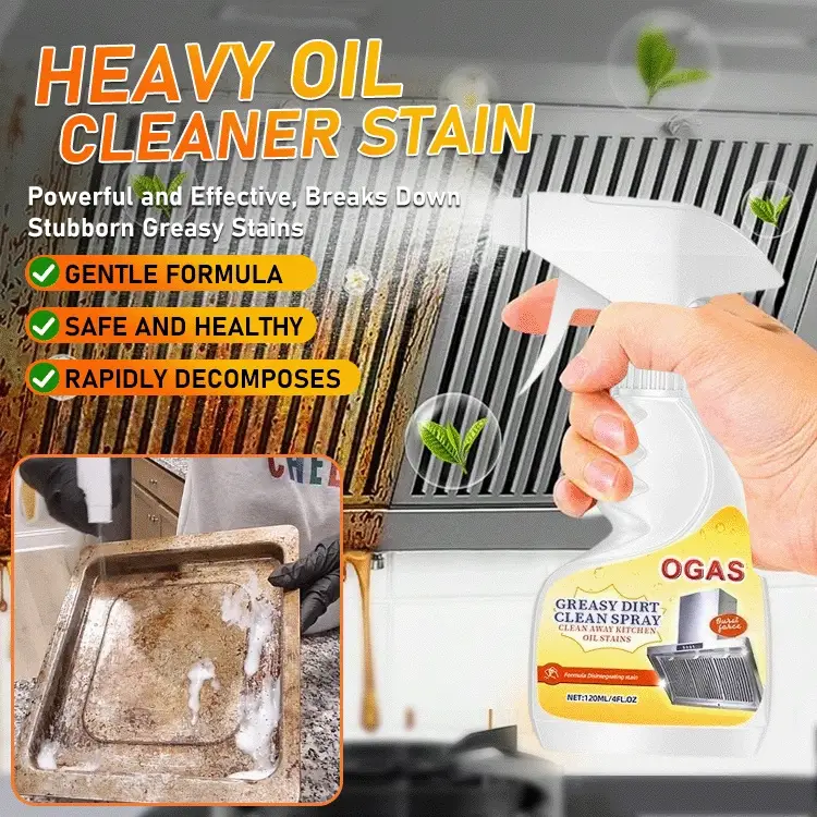 Heavy-Duty Grease Cleaner for Burnt-On Kitchen Messes