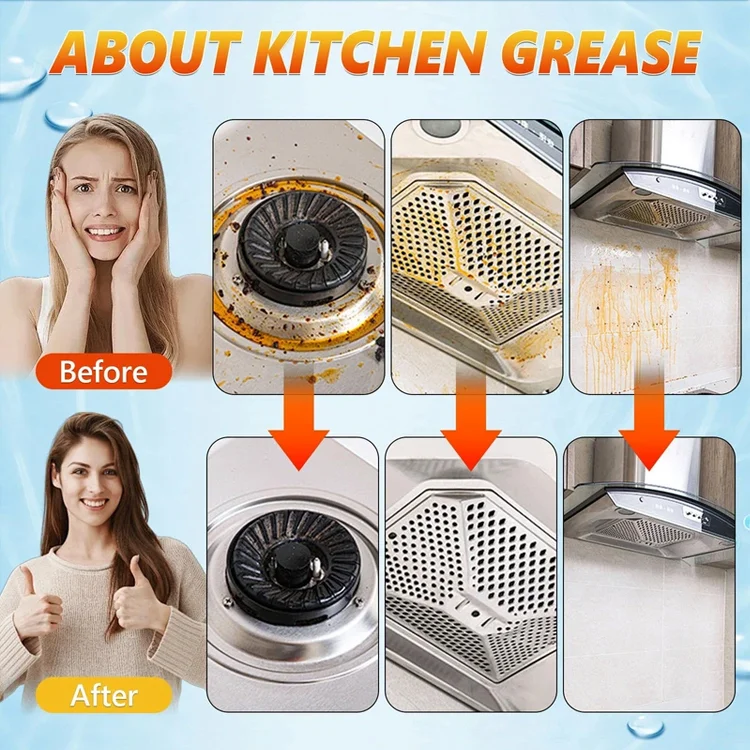 Heavy-Duty Grease Cleaner for Burnt-On Kitchen Messes - Image 2