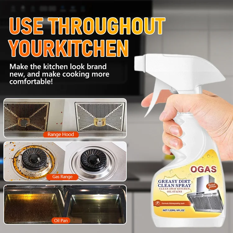 Heavy-Duty Grease Cleaner for Burnt-On Kitchen Messes - Image 4