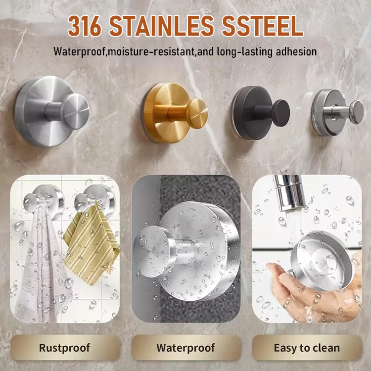 No-Drill Heavy-Duty Suction Cup Hooks — Strong Hold, Zero Damage - Image 3