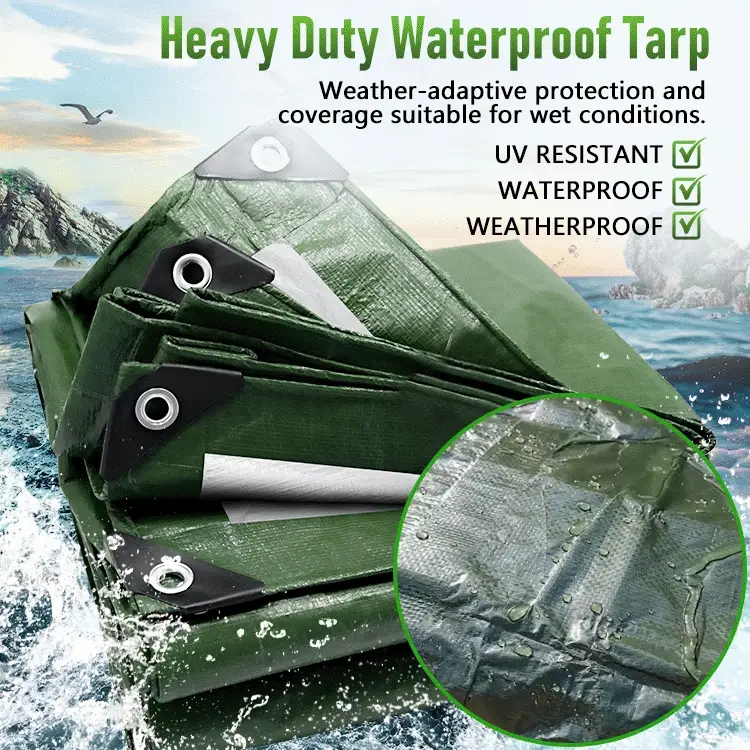 Heavy-Duty Waterproof Outdoor Tarp