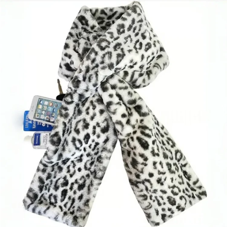 Hidden Pocket Winter Scarf – Ultra-Soft Warmth with Secure Zipper Storage - Image 6