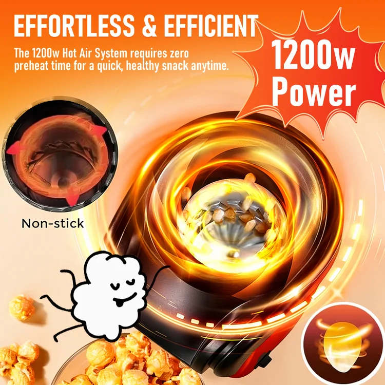 Hot Air Popcorn Maker 🍿 Last Day Sale – Up To 70% OFF - Image 2