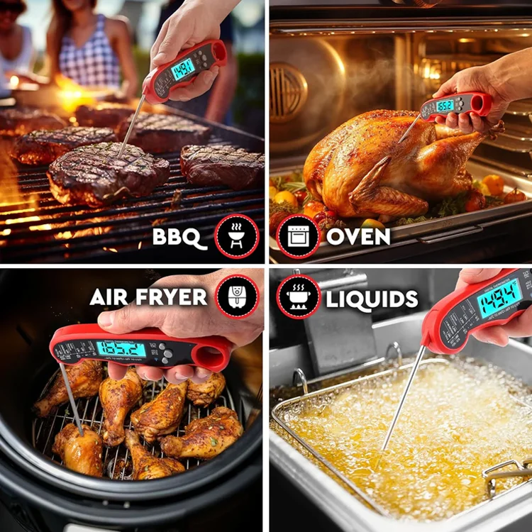 Instant Read Meat Thermometer — Perfect Cooking Every Time - Image 2