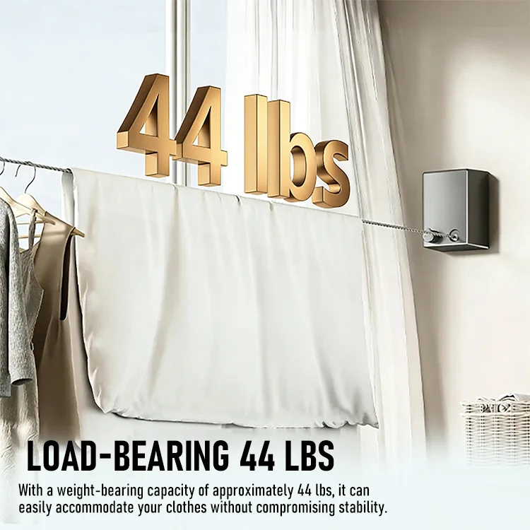 Invisible Retractable Clothesline — A Clean, Space-Saving Drying Solution for Every Room - Image 4