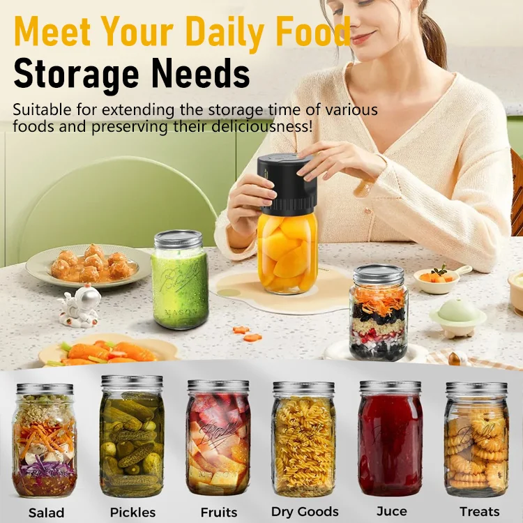 JarGenie - Mason Jar Vacuum Sealer - Image 4