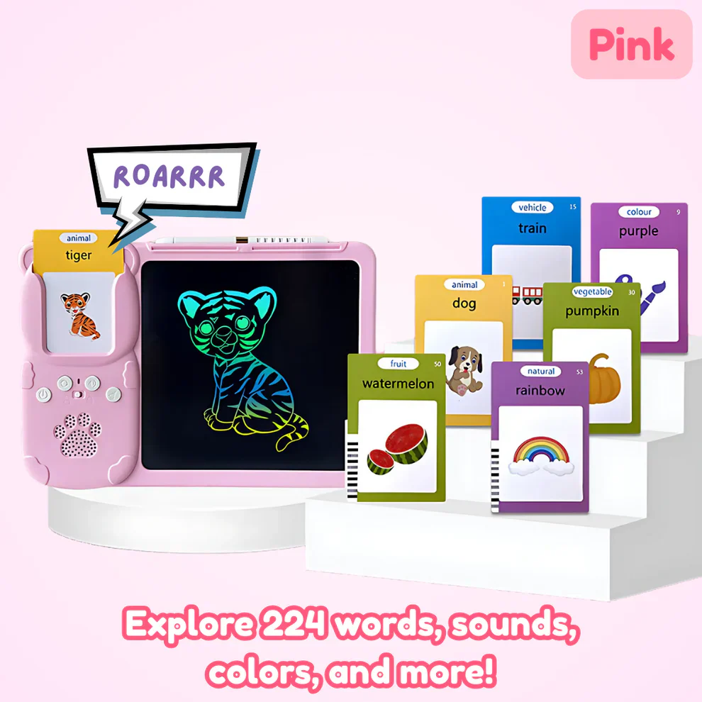 Kids Learning & Drawing Tablet — No Blue Light, 224 Words for Early Learning - Image 10