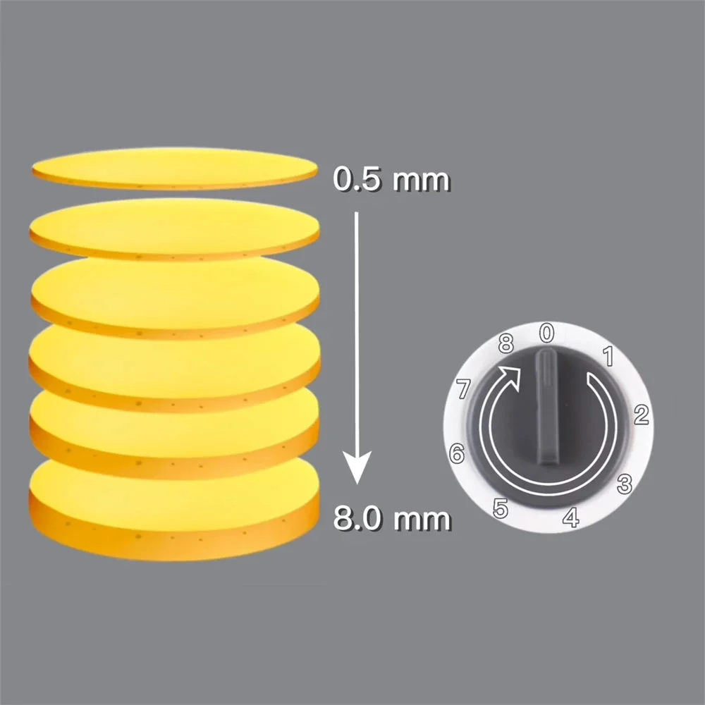 Kitchen Time-Saver: Safe Adjustable Food Cutter - Image 3