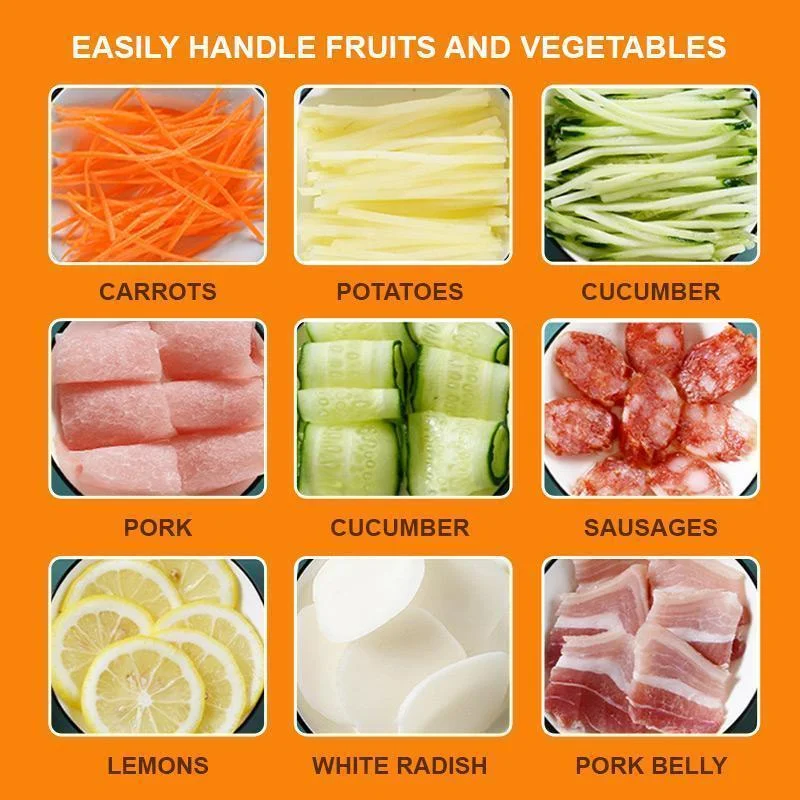 Kitchen Time-Saver: Safe Adjustable Food Cutter - Image 6