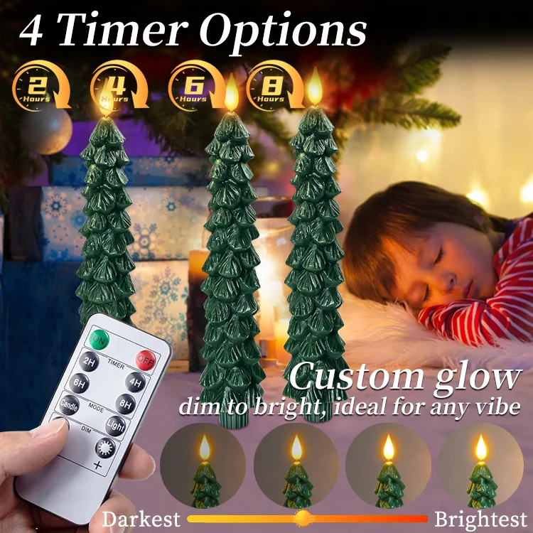 LumiTree - Flameless Christmas Tree Candles - Image 2